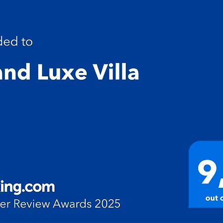Grand Luxe Villa